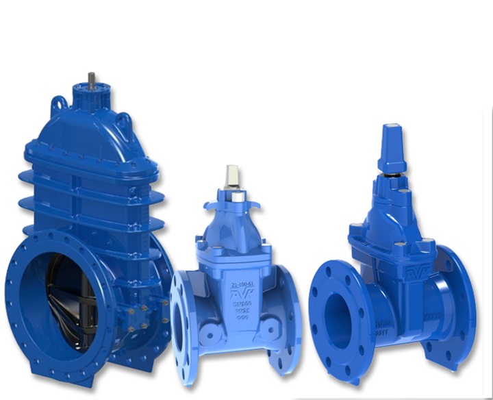 AVK gate valves for water