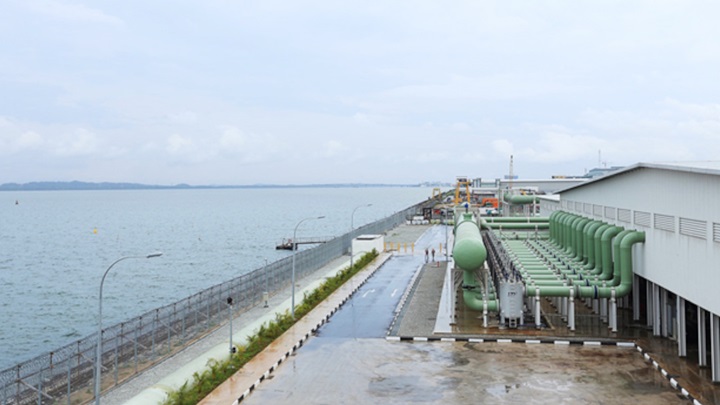 Singapore's largest desalination plant